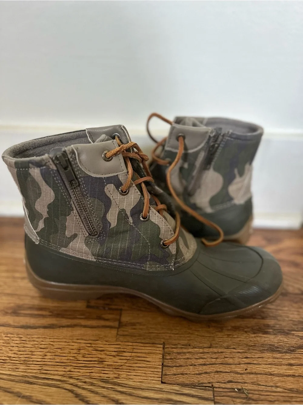 Sperry Camo Duck Boots